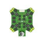 Vendite calde Flight Mini F7 Stack parti con E55R 4 in1 ESC STM32 F722 Controller di volo per parti di aeroplani da corsa